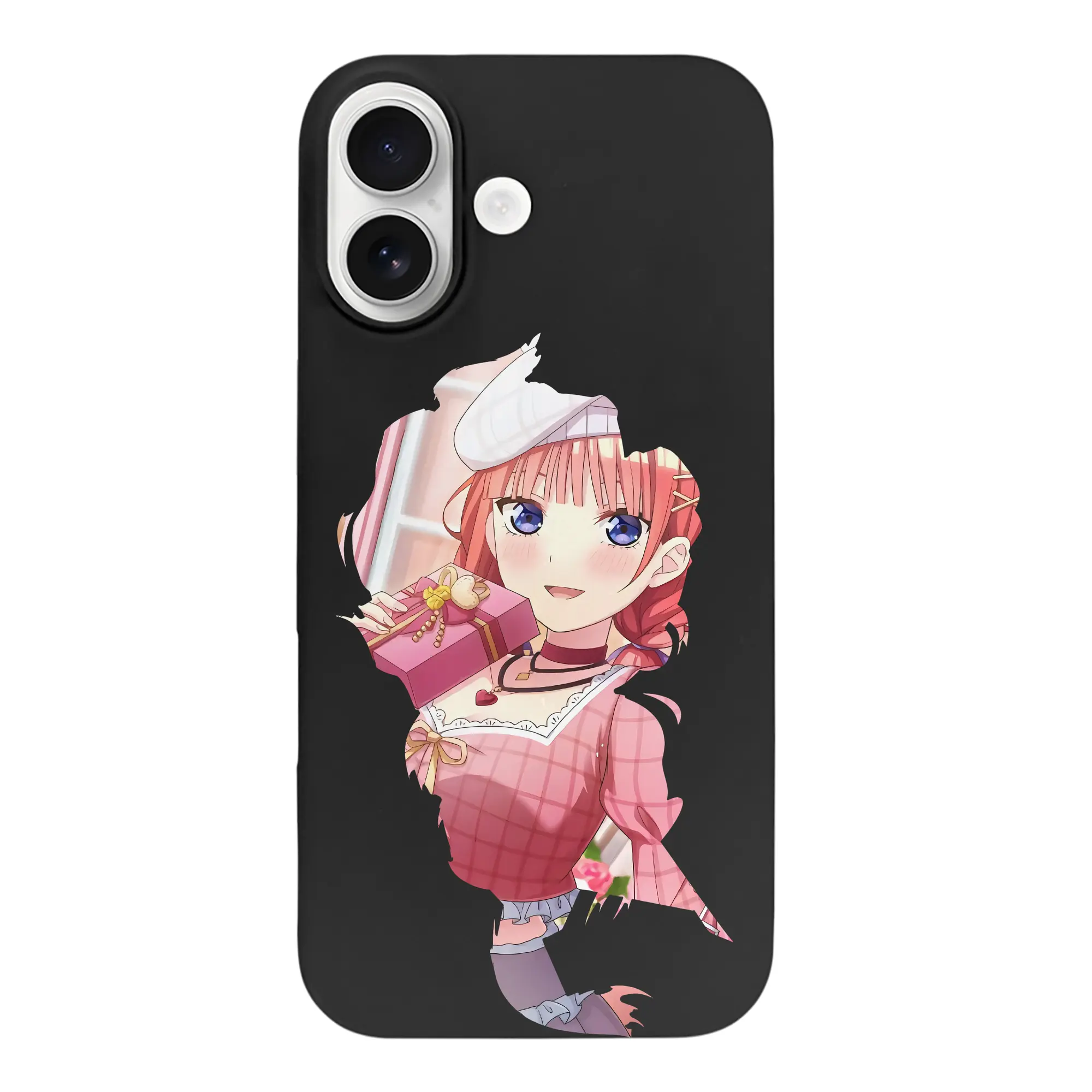 五等分の花嫁 グッズ 中野 二乃 - iPhone 17 シリーズ シリコンケース 薄型 耐衝撃 指紋防止 ソフトタッチカバー 精密フィット 傷防止 保護ケース iPhone 17/17 Air/17 Pro/17 Pro Max 対応